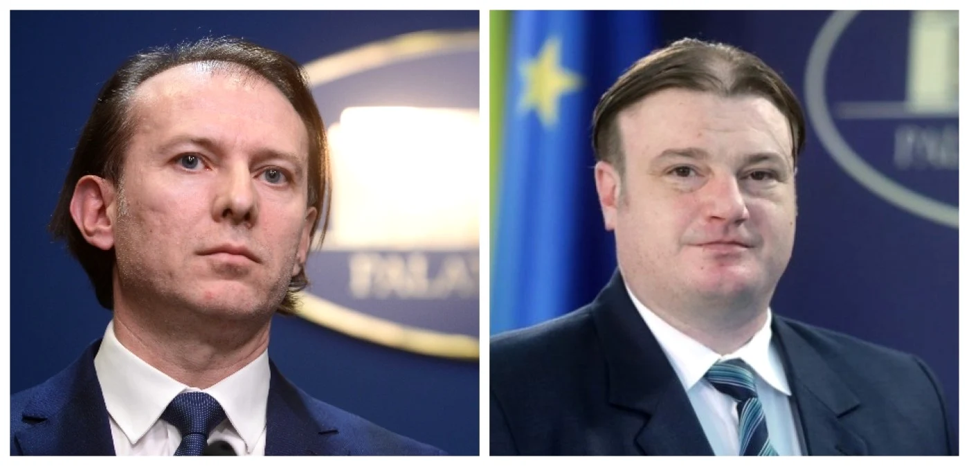 Florin Cîţu & Horaţiu Gorun (foto Mediafax Foto & sgg.gov.ro)