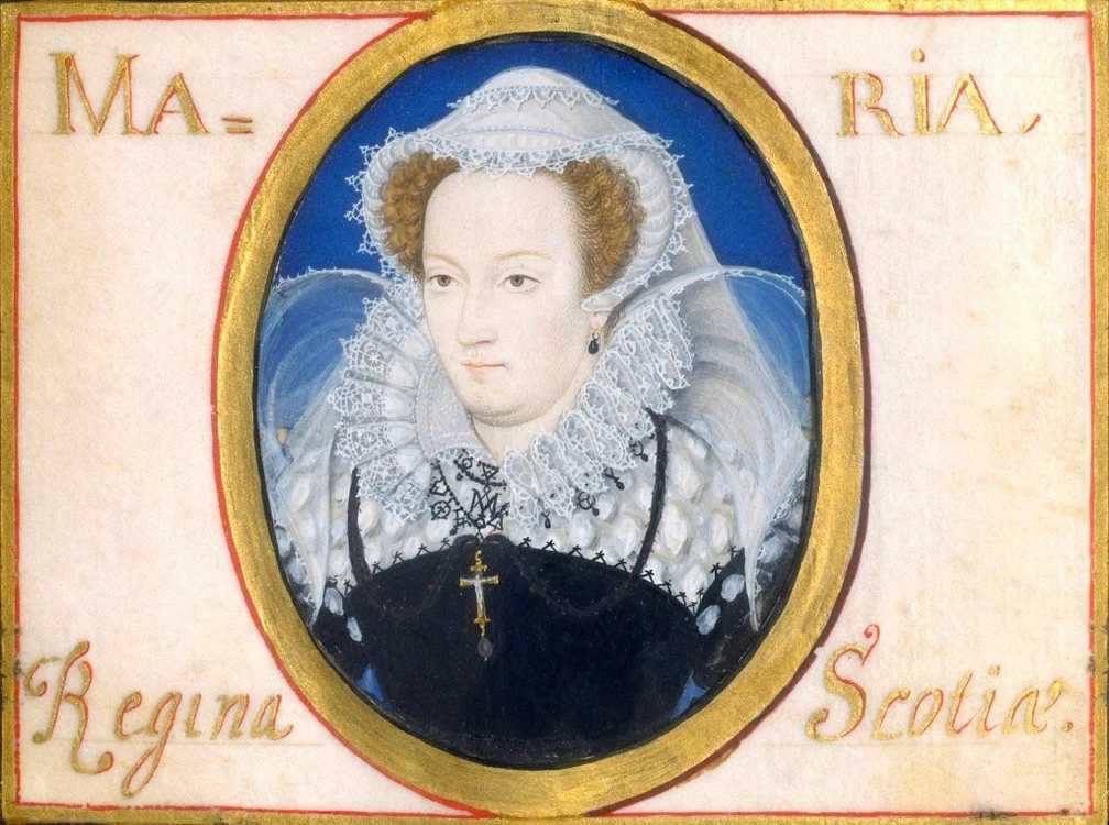 Maria în captivitate, de Nicholas Hilliard -1578. FOTO commons.wikimedia.org