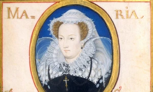 Maria în captivitate, de Nicholas Hilliard, c  1578 Wikipedia jpg