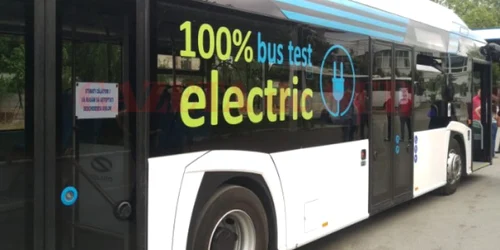 slobozia autobuz electric FOTO Faceb/PM Fetesti