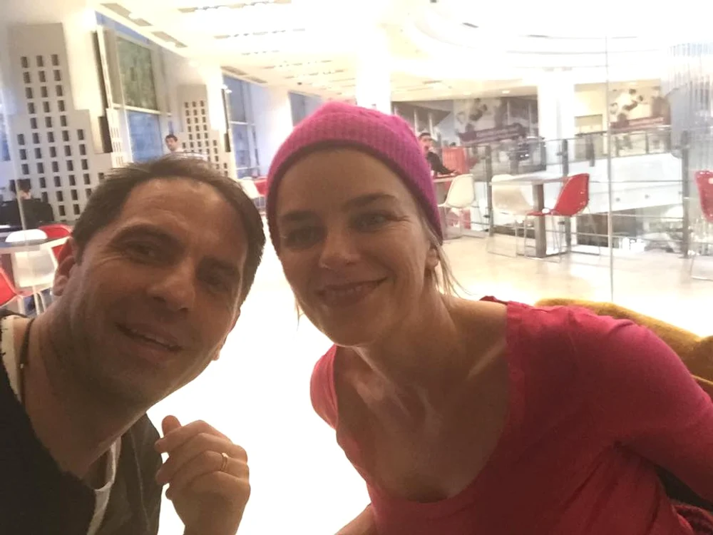Dan Negru şi Gianina Corondan au depănat amintiri