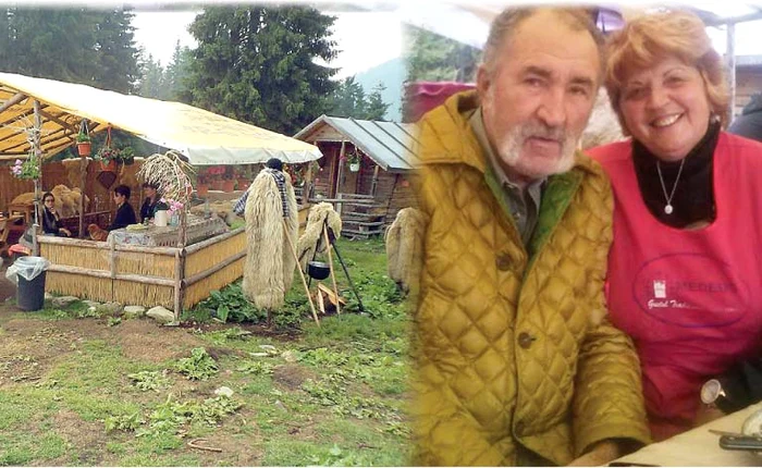 Miliardarul s-a fotografiat alături de Marioara Babu, ciobăniţa de la stână