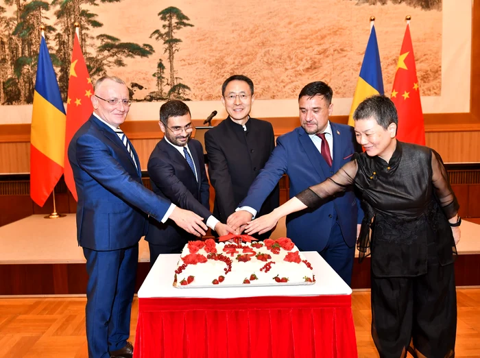 Aniversarea a 75 de ani de relații diplomatice România - China. Foto: Ambasada Chinei
