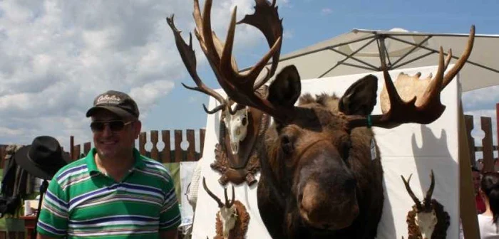 Traian Larionesi este unul dintre cei mai excentrici oameni de afaceri din Bistriţa-Năsăud FOTO: Bianca Sara