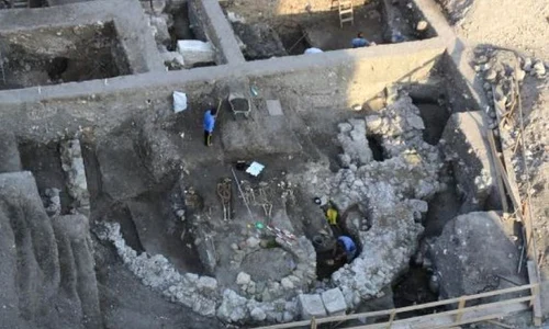 Ruinele celei mai vechi biserici din Transilvania scoase la lumină în Cetatea Alba Iulia FOTO VIDEO jpeg