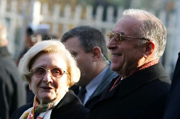 Nina și Ion Iliescu FOTO Arhivă