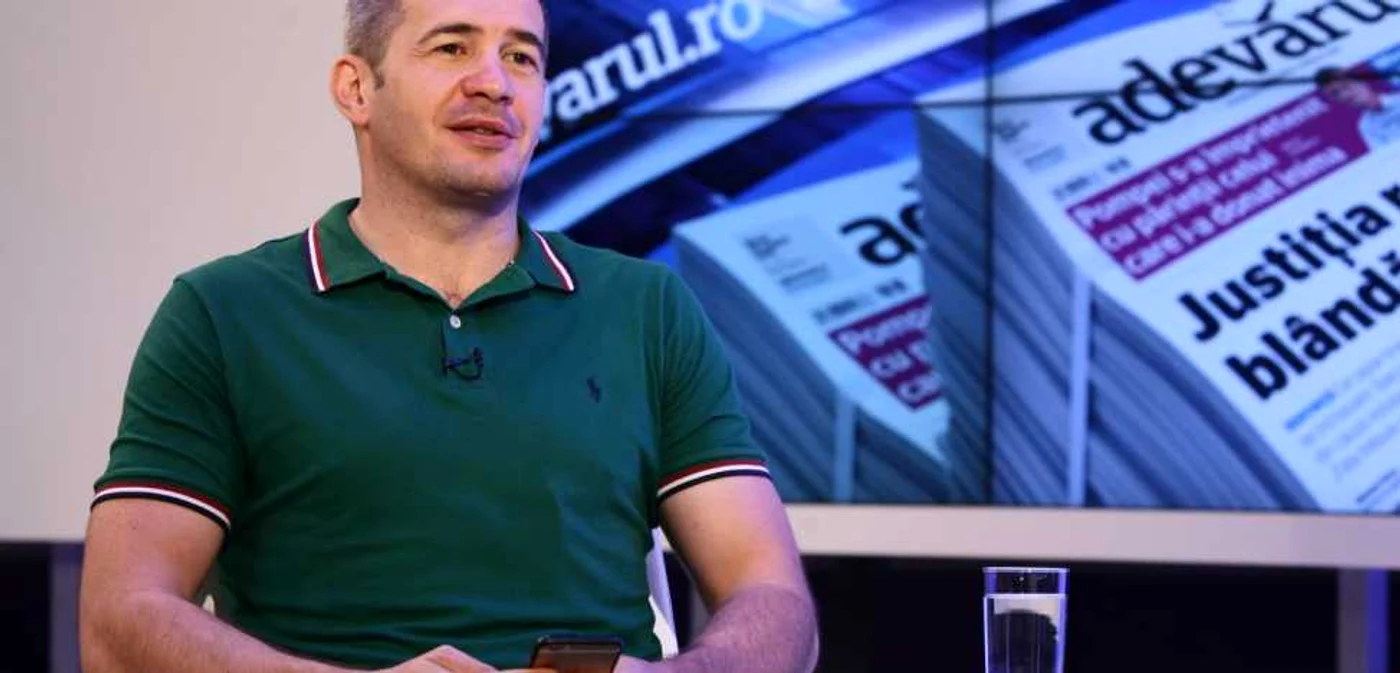 Dragoş
Pătraru spune că Valentin Jucan a cerut sancţionarea TVR în mod
greşit FOTO Dorin Constanda