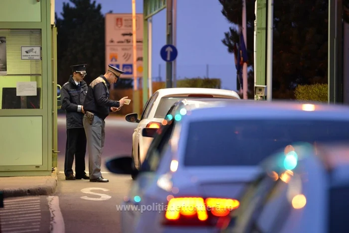 Agomeraţie la punctele de trece a frontierei cu Bulgaria FOTO Poliţia de Frontieră