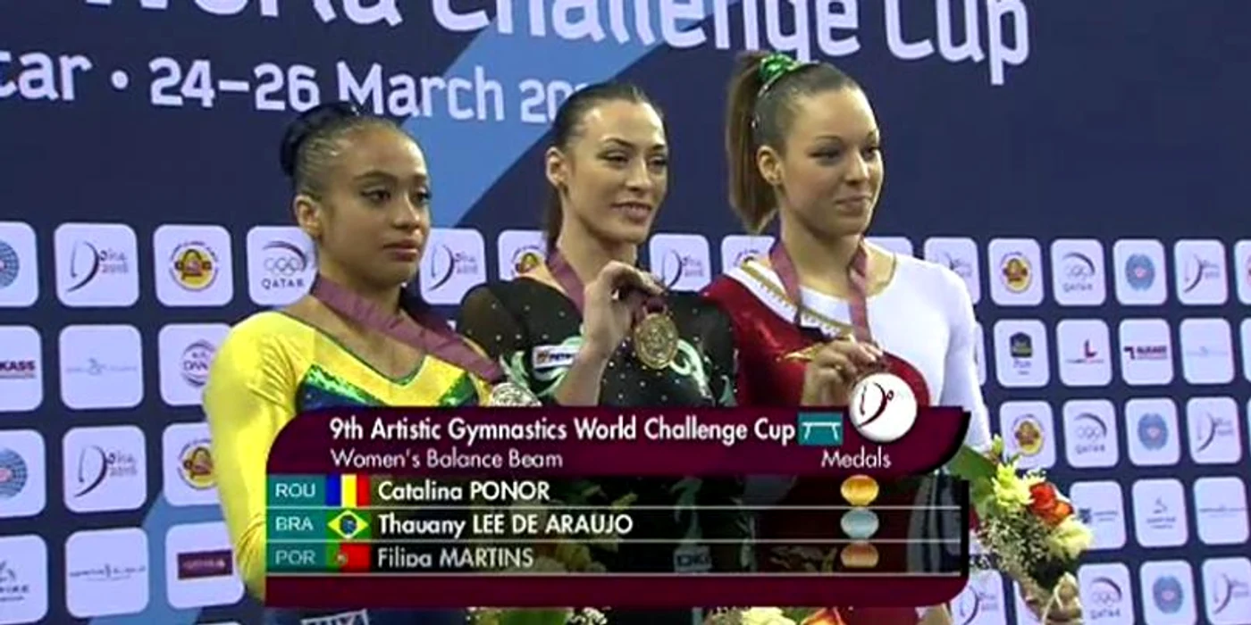 Ponor a urcat pe cea mai înaltă treaptă a podiumului la Doha