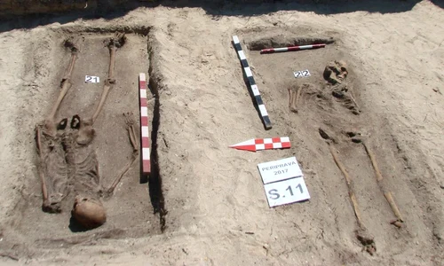 Noi morminte ale unor deținuți politici, descoperite în urma investigațiilor arheologice în localitatea Periprava jpeg