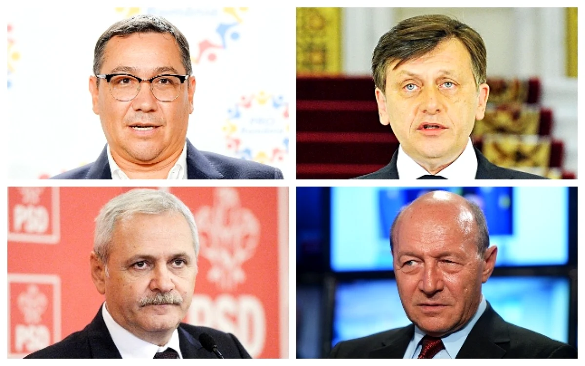 Principalii actori de la referendum din 2012 FOTO Mediafax / Colaj Adevărul