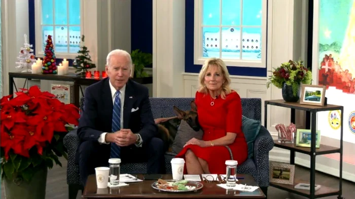 Președintele Americii, Joe Biden, alături de soția sa, Jill