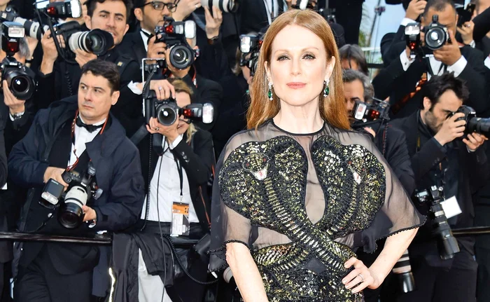 Actriţa de 55 de ani a venit îmbrăcată într-o rochie semnată Givenchy şi cu bijuterii ChopardFoto: Guliver, Getty Images