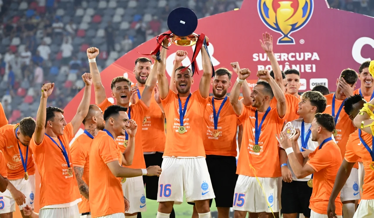 FCSB a câștigat Supercupa României în ultimele clipe de joc (FOTO: Sportpictures)