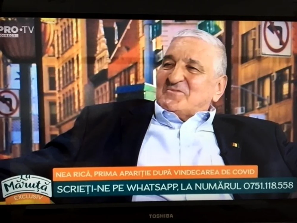 
    Rică Răducanu a povestit despre lupta cu Covid-19foto: captură PRO TV  