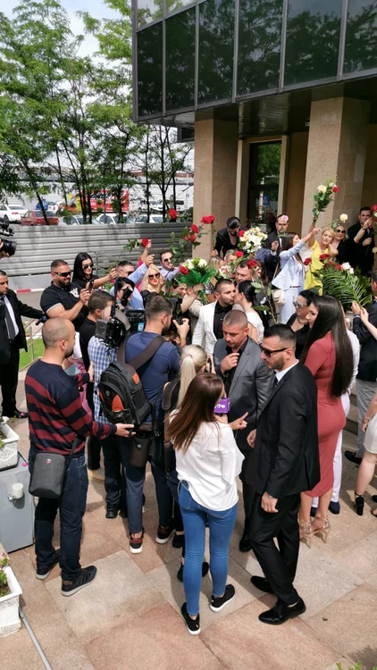 Brigitte Năstase şi Florin Pastramă au spus "da" în faţa ofiţerului stării civile 