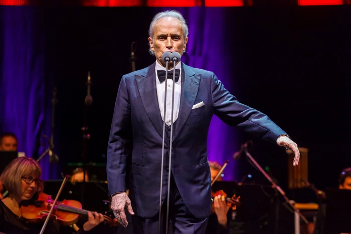Jose Carreras, în concert la Cluj Foto: Calin Ilea 