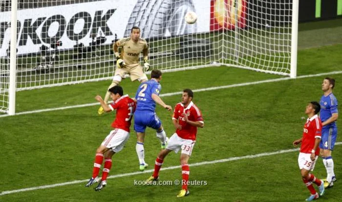 Faza din care Ivanovici a dat golul de 2-1 pentru Chelsea. FOTO: Reuters