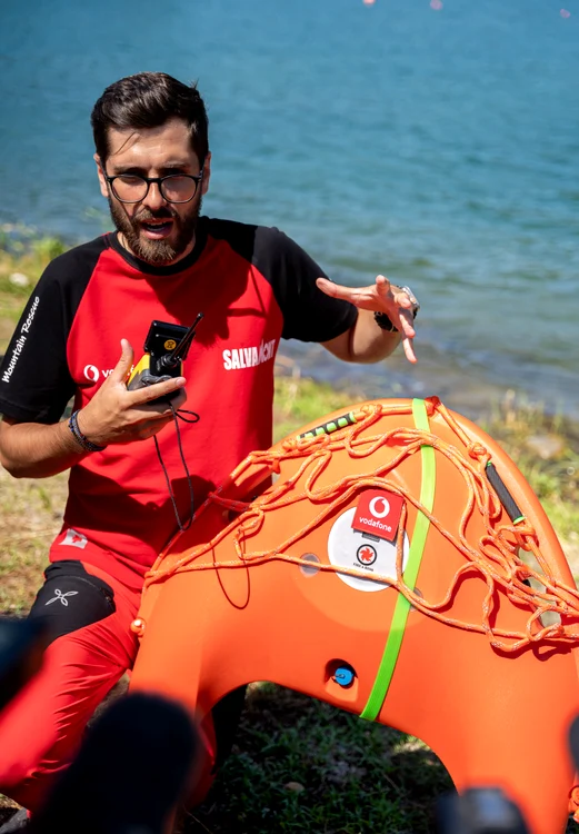 Vodafone și Salvamont au un parteneriat de 19 ani / foto: Vodafone