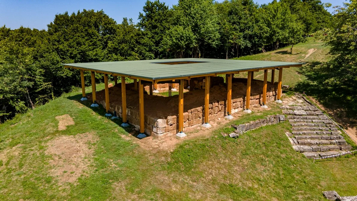 Cetatea de la Costești-Cetățuie (© Facebook / Administrația Sarmizegetusa Regia)