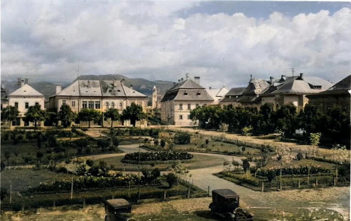 Piața Mare (Libertății) Baia Mare în anii 30-40 sursa (foto: Robert Cotos)
