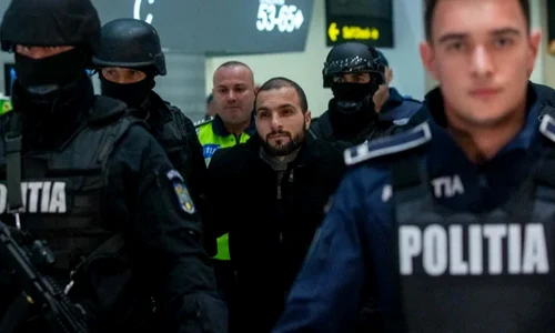 Laurențiu Ghiță suspectul principal în asasinarea milionarului Adrian Kreiner la extrădarea în țară Sursă Inquam Photos Ovidiu Micsik