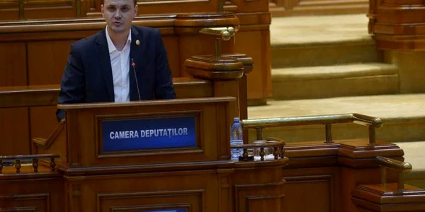 Sebastian Ghita in Camera Deputatilor- vot imunitate FOTO Mediafax 