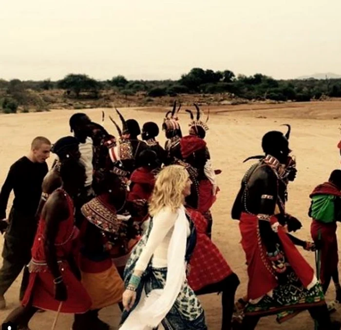 Madonna este foarte atașată de continentul african