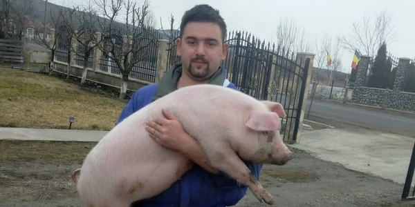 Viceprimarul comunei Pogăceaua, Ștefan Adelin Laurențiu FOTO Facebook 