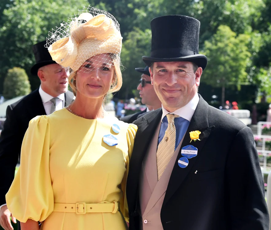 Harriet Sperling și Peter Phillips la Royal Ascot 2025, The SunNews Licensing, Foto Profimedia (1) jpg