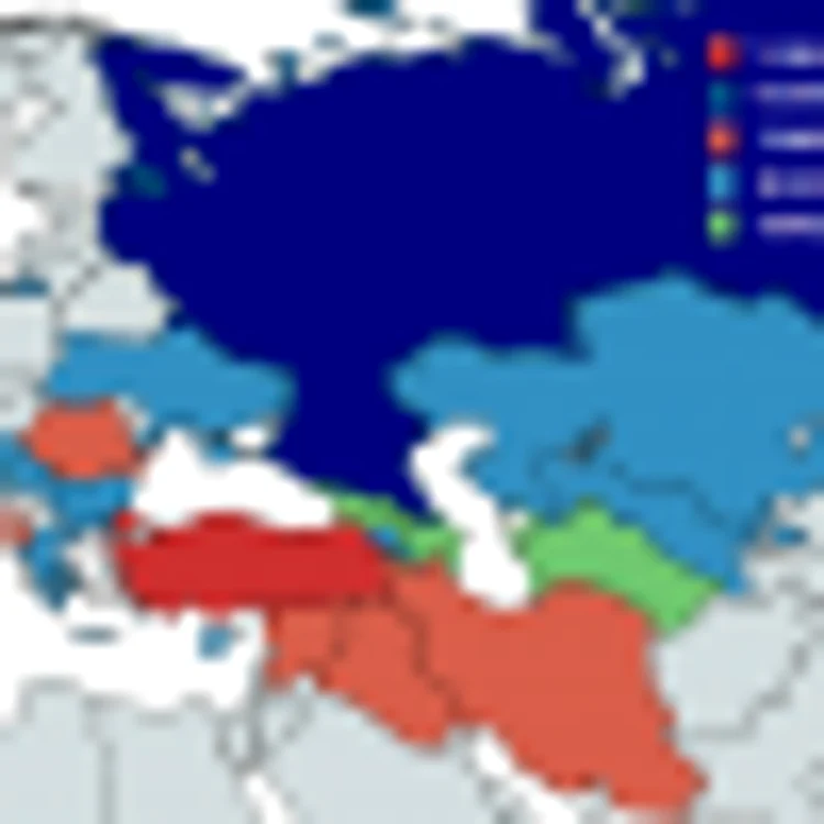 Harta interese economice Turcia-Rusia