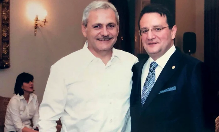 Liviu Dragnea şi George Maior, pe vremea când pozau în prieteni