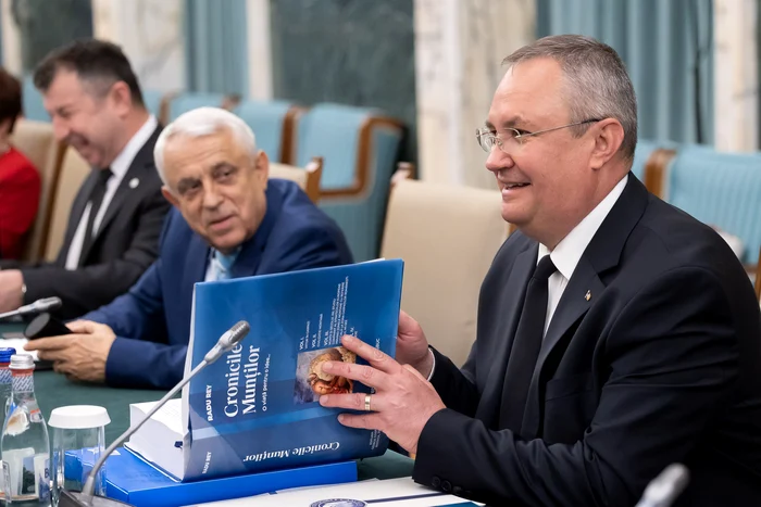 Nicolae Ciucă la întâlnirea cu CNM FOTO gov.ro