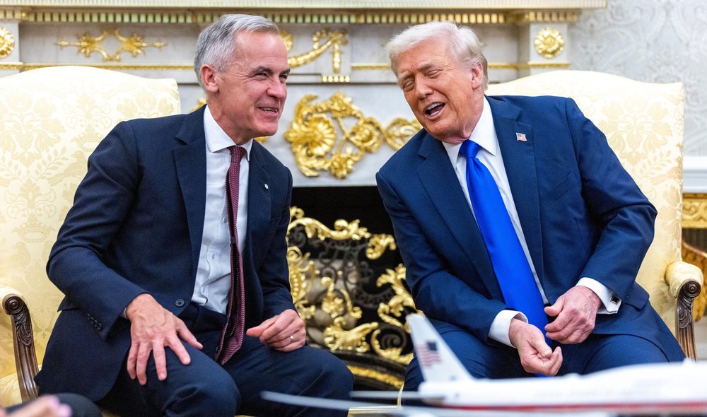 Trump glumește despre o „fuziune” între SUA și Canada într-o conferință cu premierul Mark Carney: „Nu acolo voiam să ajung”