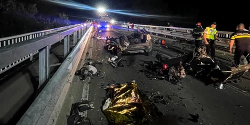 Accident rutier în Gelmar. Foto IPJ Hunedoara 