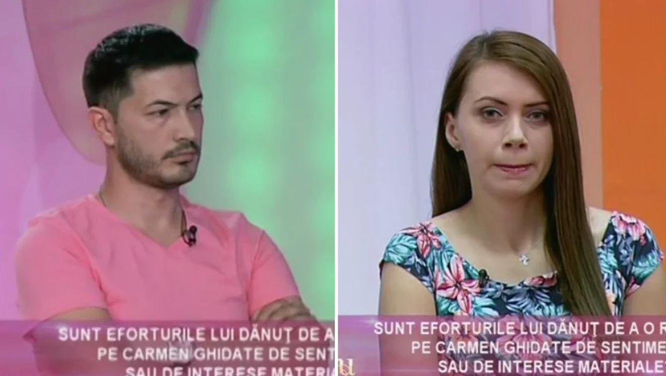 
    Mireasa pentru fiul meu: Dănuţ se va împăca cu Carmen pentru un apartament?captură Antena 1  