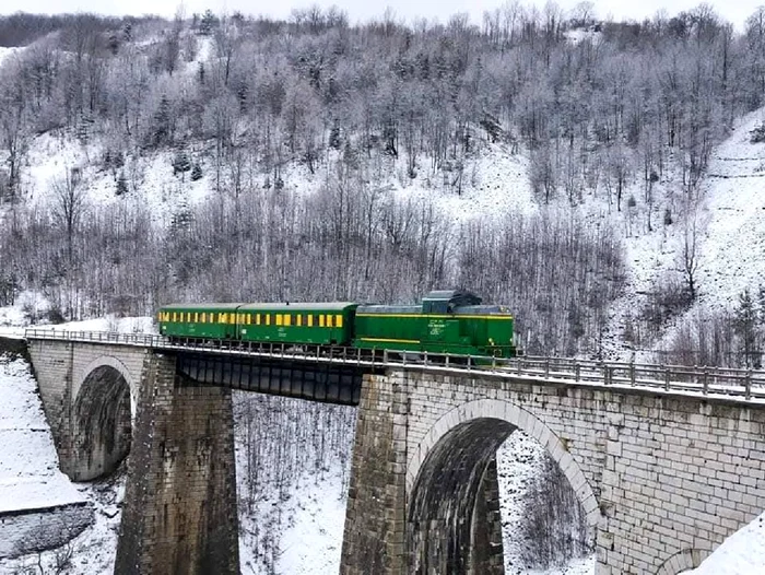 Calea ferată Oravița-Anina FOTO Facebook Vatra Satelor din România