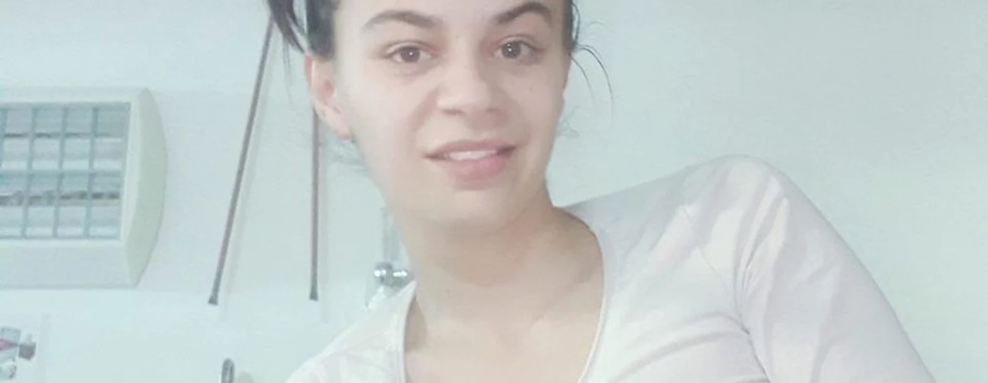 Rebeca Rebrean, tânăra care s-a revoltat după internarea la spitalul din Bistriţa FOTO Facebook