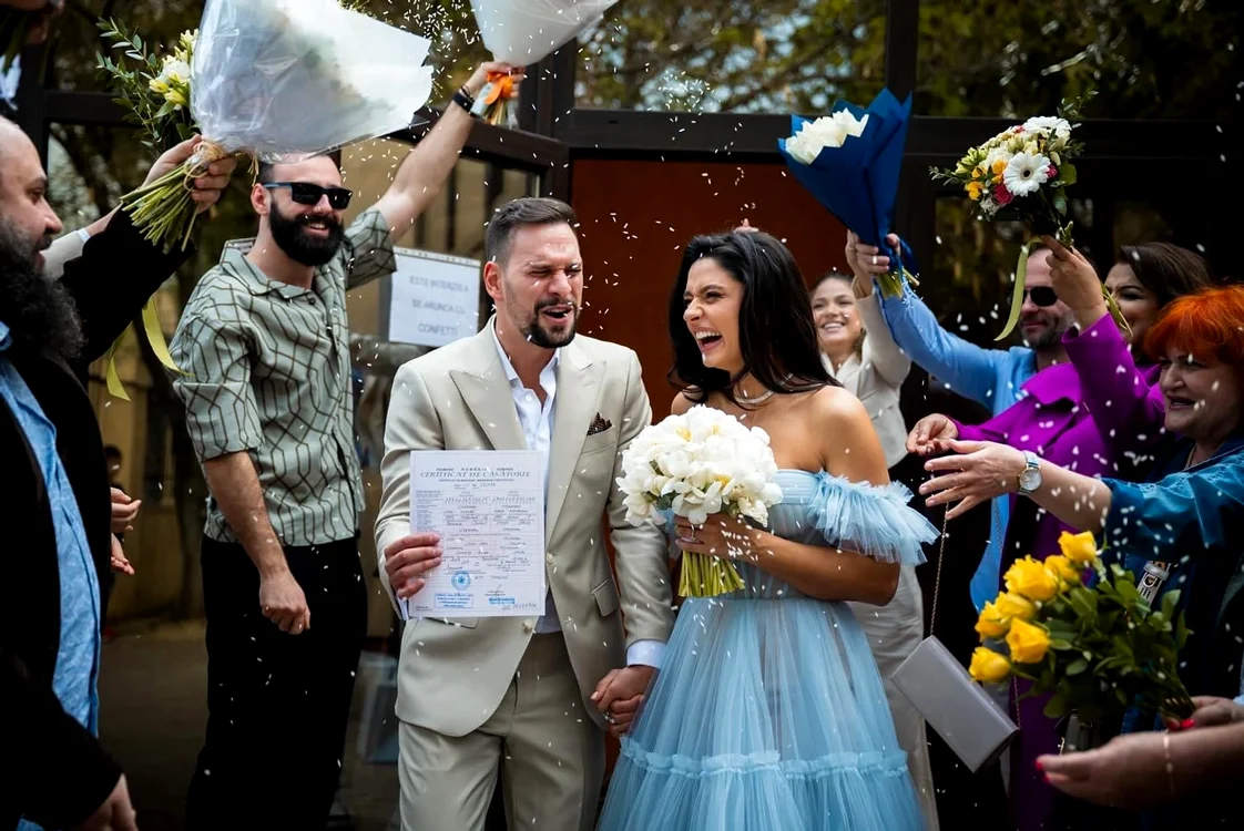 Oana Moșneagu și Vlad Gherman s-au căsătorit / foto: Facebook 