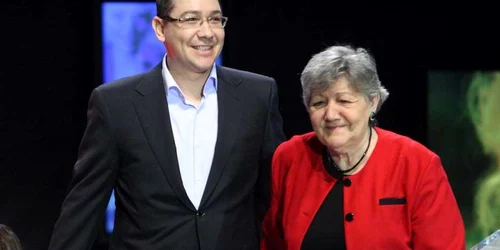 Victor Ponta mama Cornelia Naum FOTO Mediafax