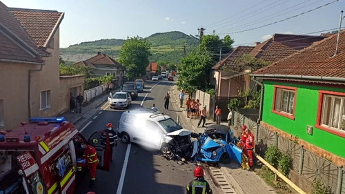 accident mortal in soimus foto isu hunedoara