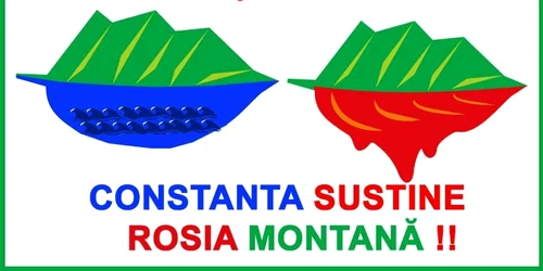 Logo Constanţa susţine Roşia Montană