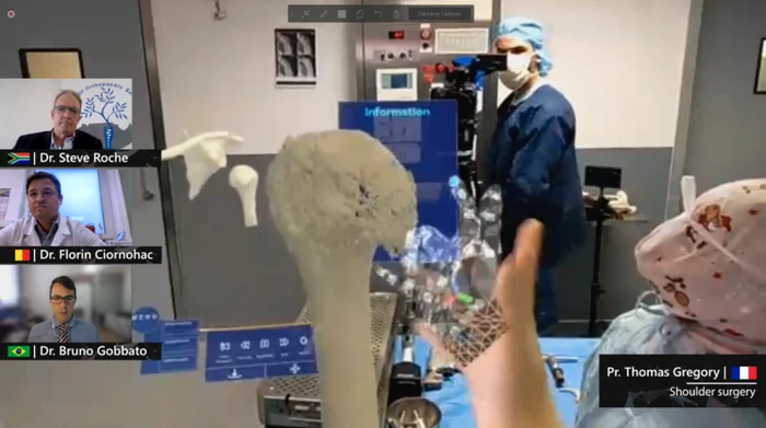 Chrirurgie prin HoloLens 2