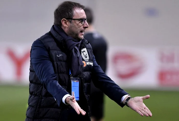 Devis Mangia e antrenorul Universității Craiova de aproape doi aniFOTO: Sportpictures.eu