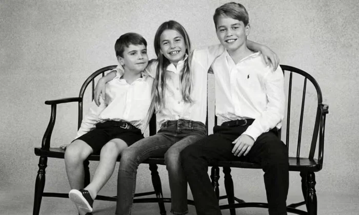 Copiii de Wales, o nouă imagine de Crăciun, Instagram PNG