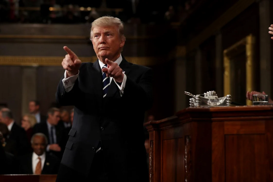 Preşedintele SUA, Donald Trump