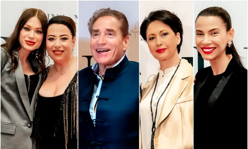vedete cu Oana Roman și Petre Roman la lansare gamei de cosmetice jpg