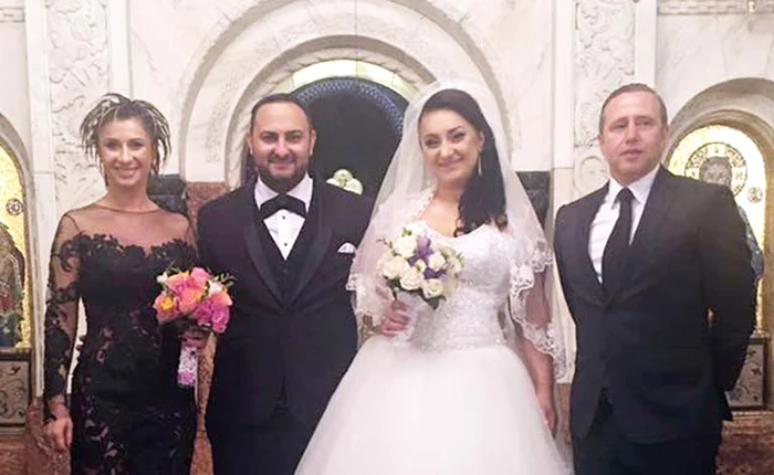 Andreea şi Viorel Lege şi-au unit destinele vineri. La chef au venit peste 200 de persoane