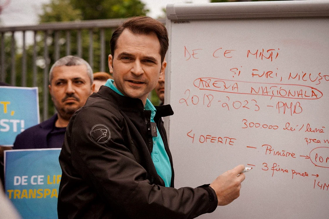 Sebastian Burduja, candidatul PNL la Primăria Capitalei FOTO: Arhivă Personală/FB
