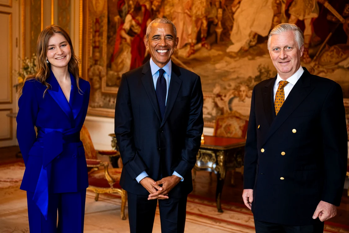 Familia Regală belgiană, onorată să-l primească pe Barack Obama. FOTO: Vlad Vanderkelen/Casa Regală